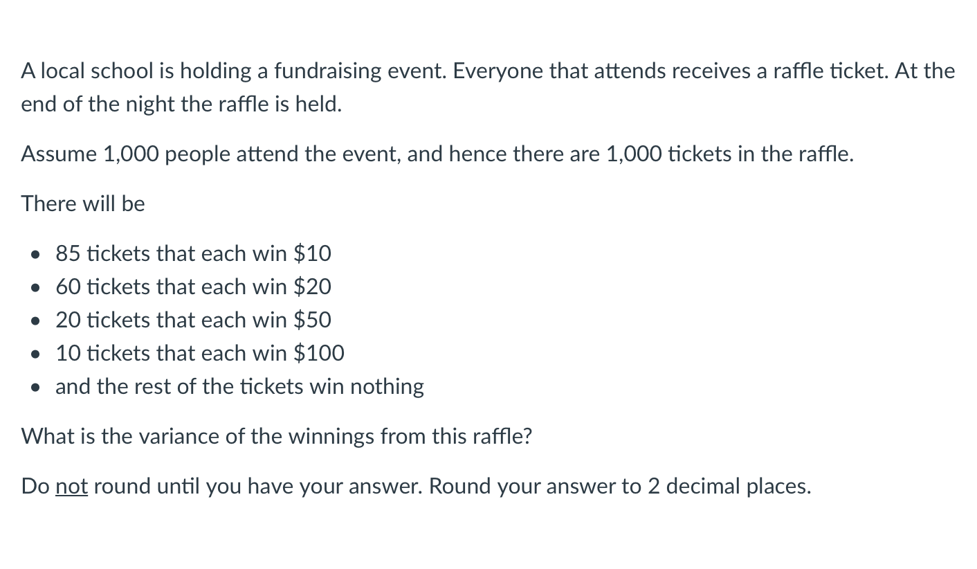 The End of the TIX Raffle