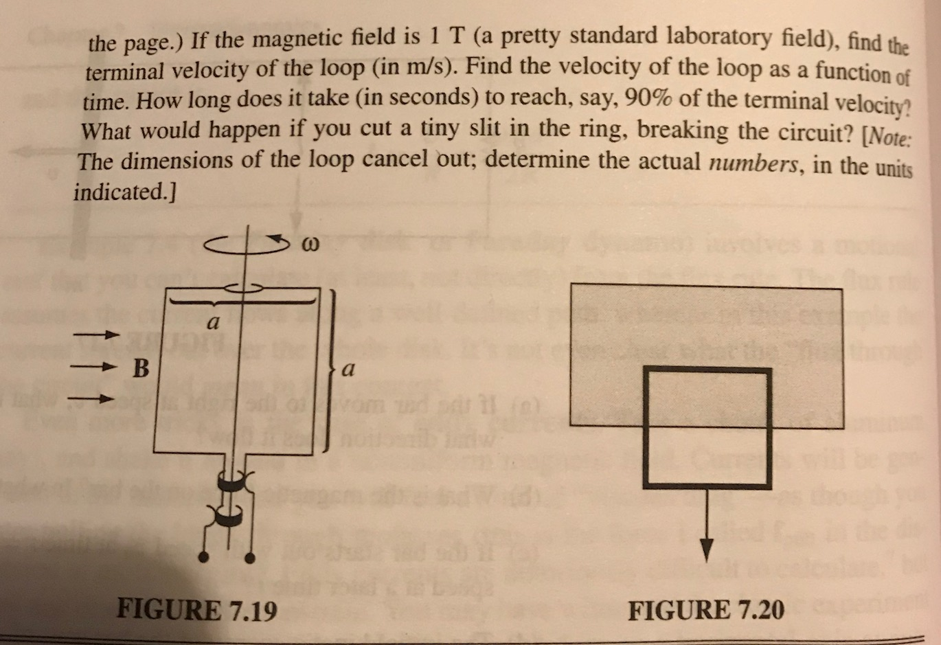 Solved the page.) If the magnetic field is 1 T (a pretty | Chegg.com