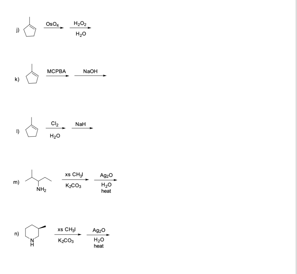 HBr OH SOCI pyridine མ ཆ*ཆ*ཆ* 0H PBr3 NaSH pyridine TsCI NaCN pyridine CH2O...