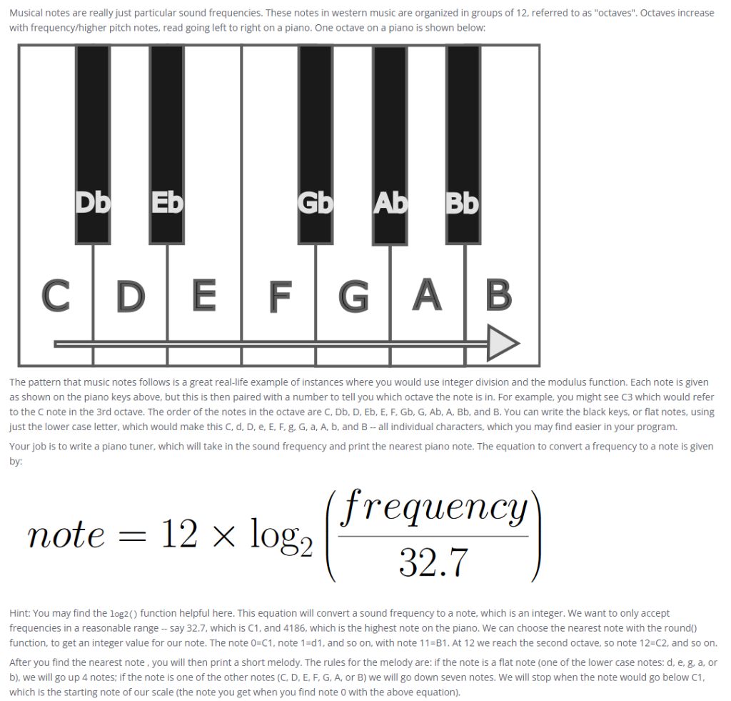 note pitches