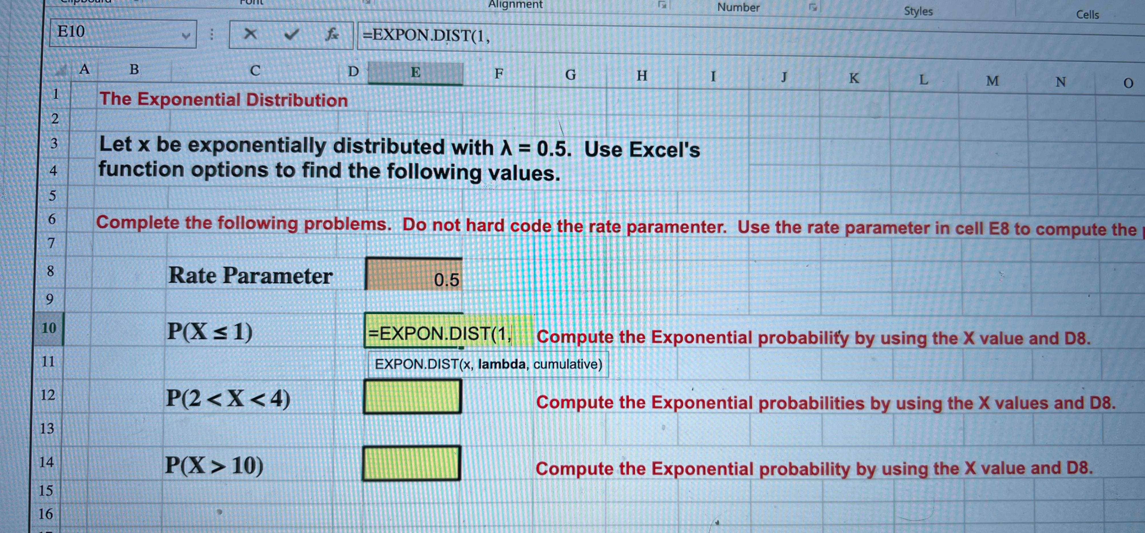Solved THE EXPONENTIAL DISTRIBUTION LET X BE EXPONENTIALLY | Chegg.com