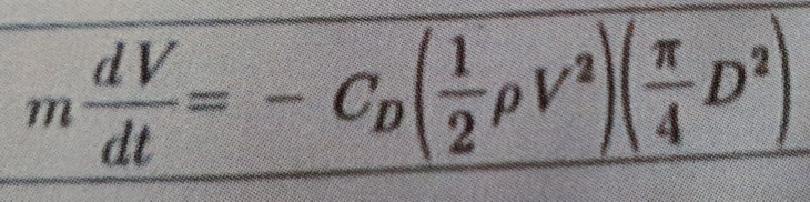 Solved The drag coefficient of a baseball ball is | Chegg.com