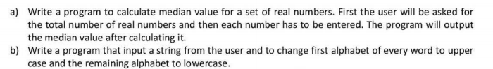 Solved Write a c programming code Q.4: a) Write a program to | Chegg.com