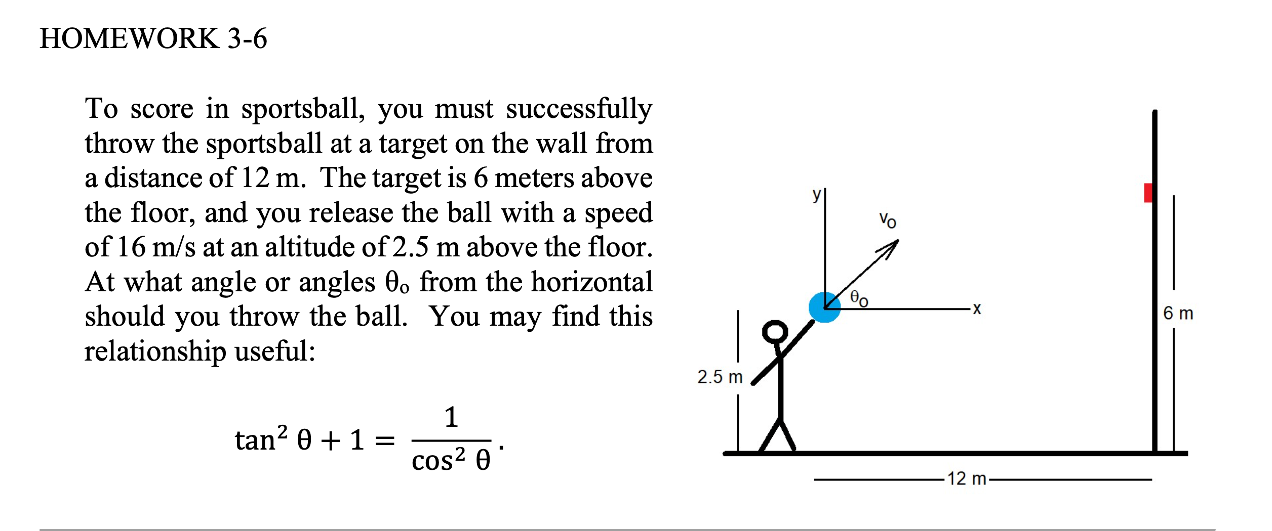 Solved To score in sportsball, you must successfully throw