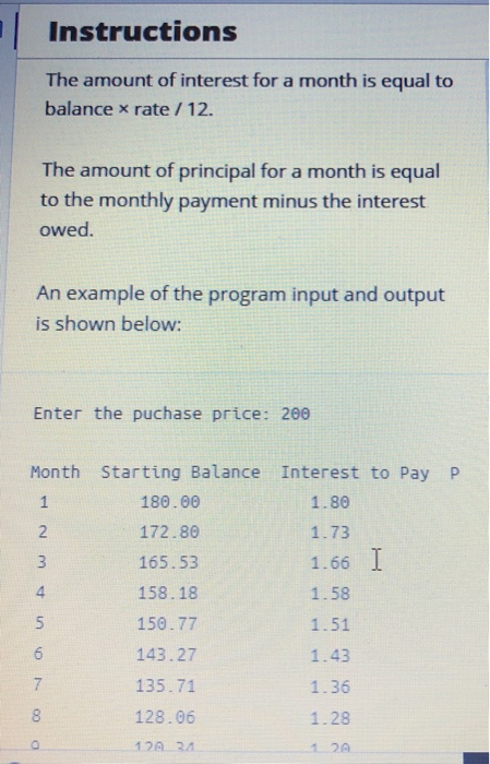 Solved please use python 3.6. the code has to output exactly | Chegg.com