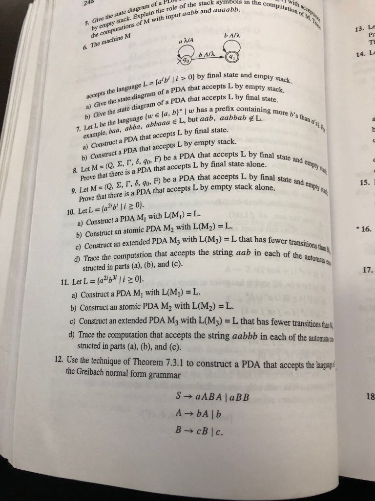 I have foundations for computer language questions I | Chegg.com