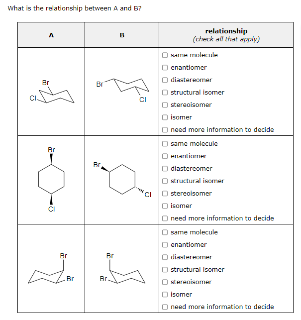 Solved What is the relationship between A and B ? | Chegg.com