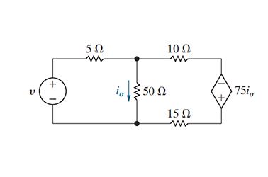 Solved Use the node-voltage method to calculate the power | Chegg.com