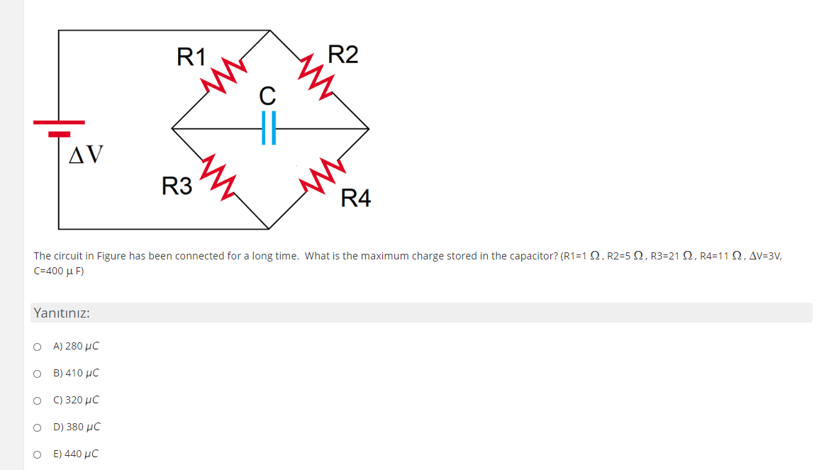 Troubleshooting Circuits R1 R2 R3 R4 Solved R1 R2 AV R3 R4 The circuit in Figure has been | Chegg.com