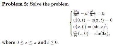 Solved Problem 2: Solve the problem | Chegg.com