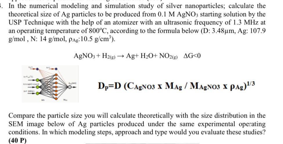 . In the numerical modeling and simulation study of | Chegg.com
