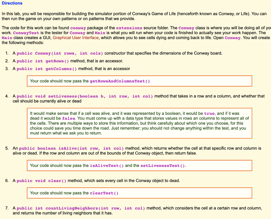 conways game of life command line output