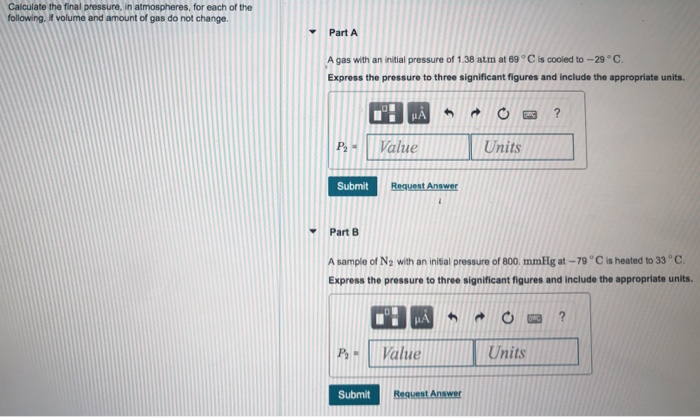 Solved Part A Calculate The Final Temperature, In Degrees | Chegg.com