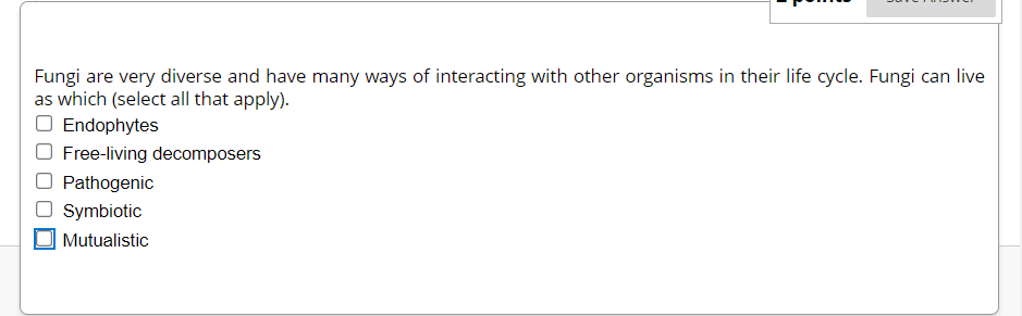 Solved Fungi are very diverse and have many ways of | Chegg.com