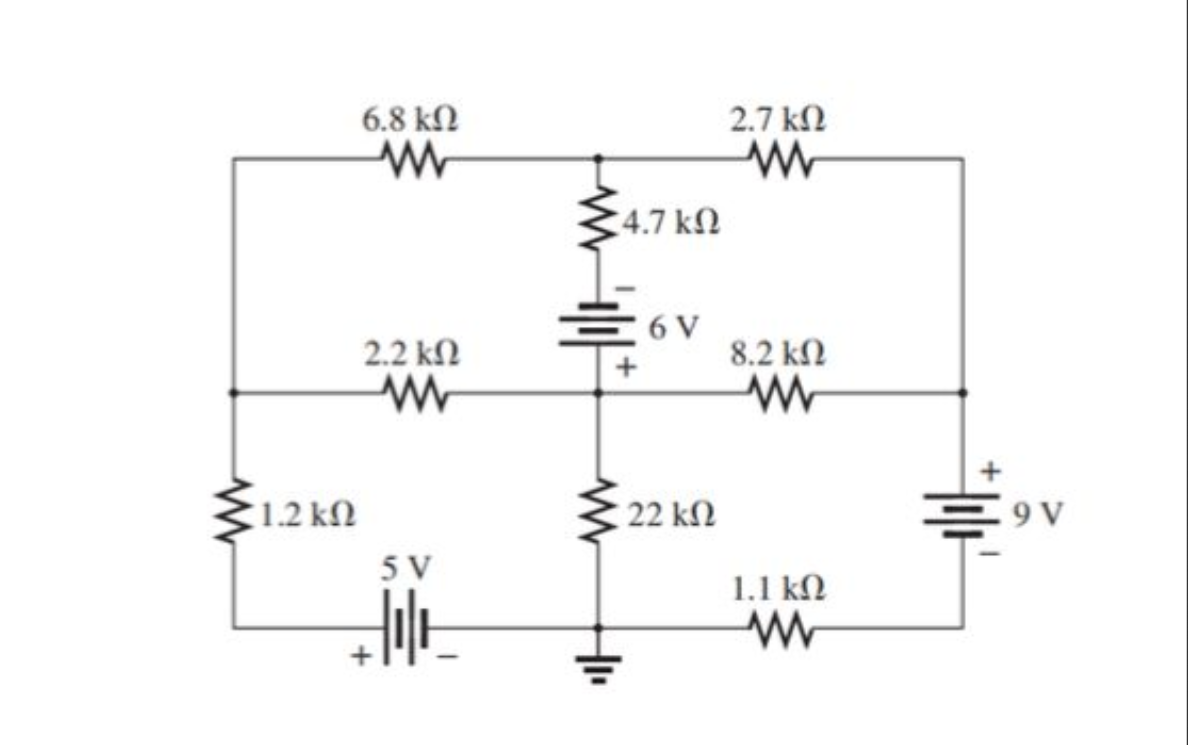 Solved Determine for the following network:A) Each of the | Chegg.com