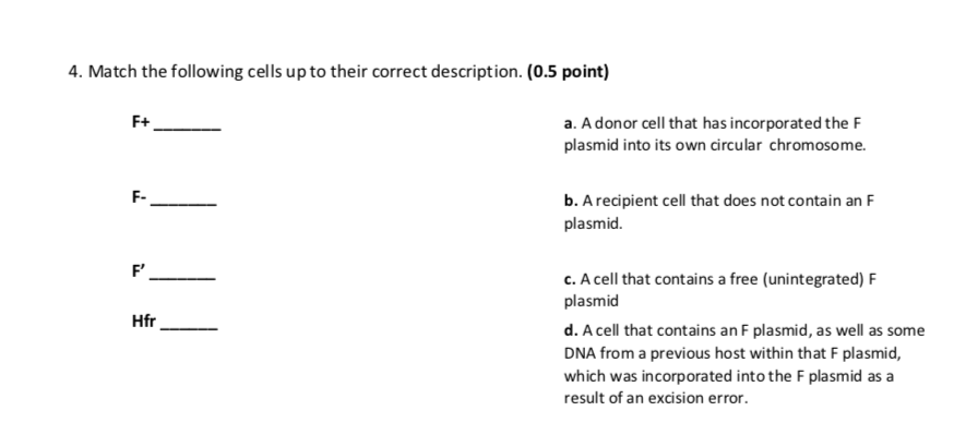 solved-4-match-the-following-cells-up-to-their-correct-chegg