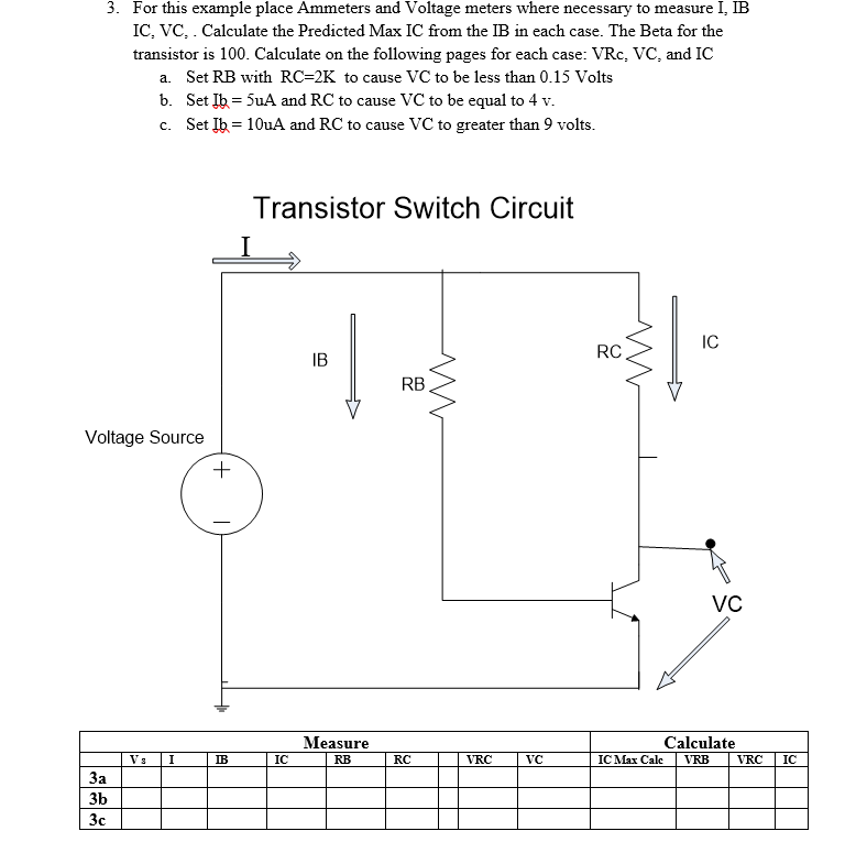 Solved 3. For this example place Ammeters and Voltage meters