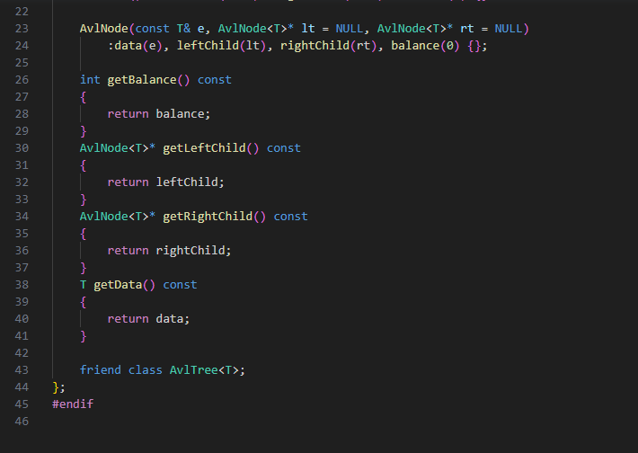 In the attached .zip file, we provided a C++ project