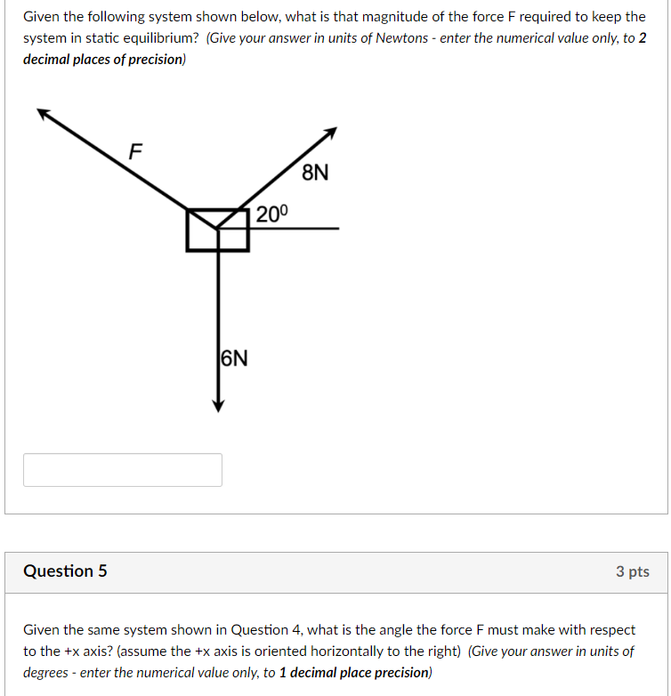 Solved Given The Following System Shown Below, What Is That | Chegg.com