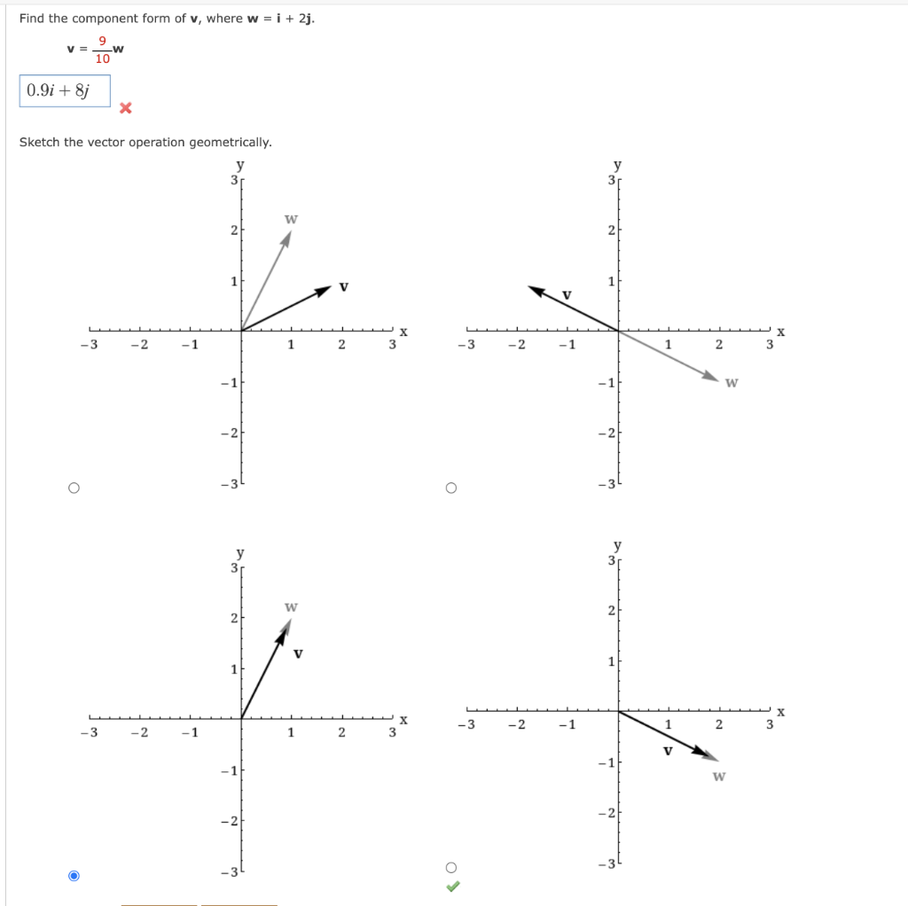solved-find-the-component-form-of-v-where-w-i-2j-ve-9-chegg