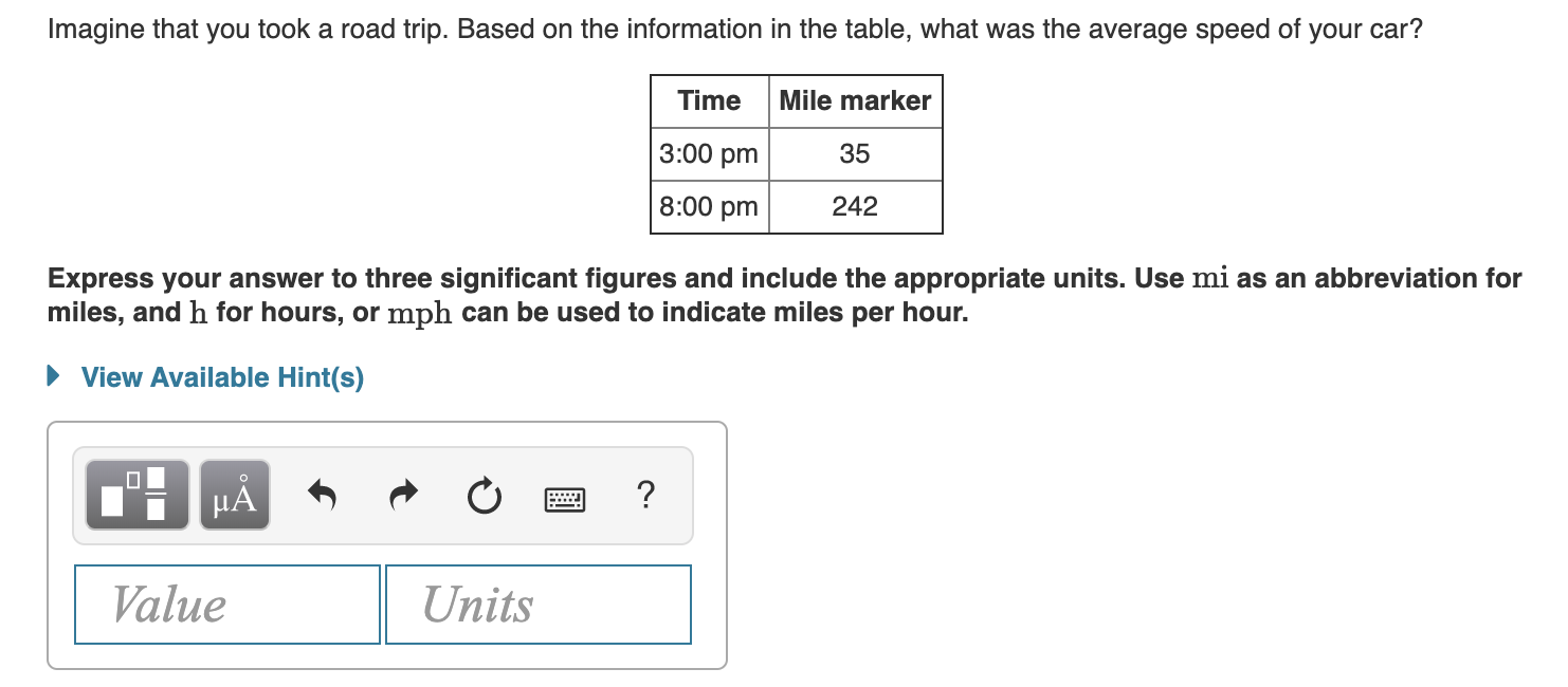 What Was The Average Speed