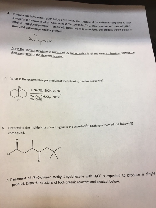 Solved 4. Consider the information given below and identify | Chegg.com