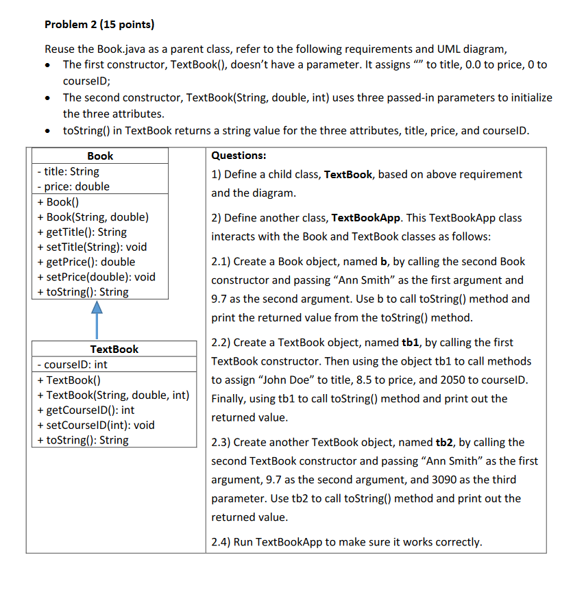 Solved Additional info is this will use a total of four | Chegg.com