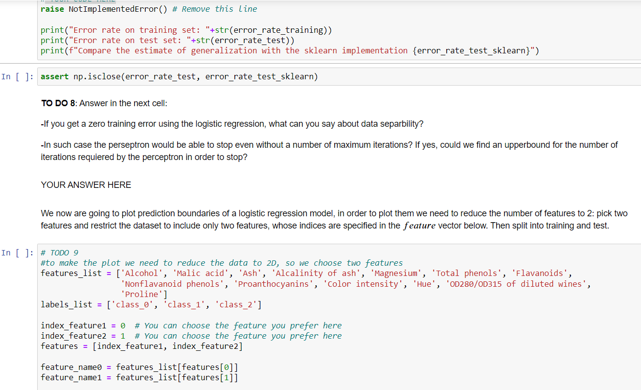 Logistic Regression Now we use logistic regression, | Chegg.com