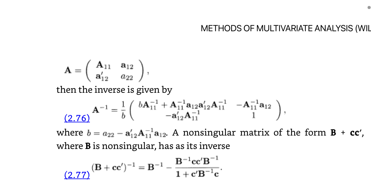 Solved METHODS OF MULTIVARIATE ANALYSIS (WIL | Chegg.com