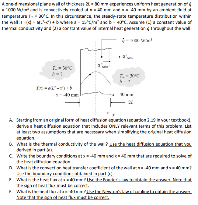 Solved Please use Fundamentals of Heat and Mass Transfer | Chegg.com