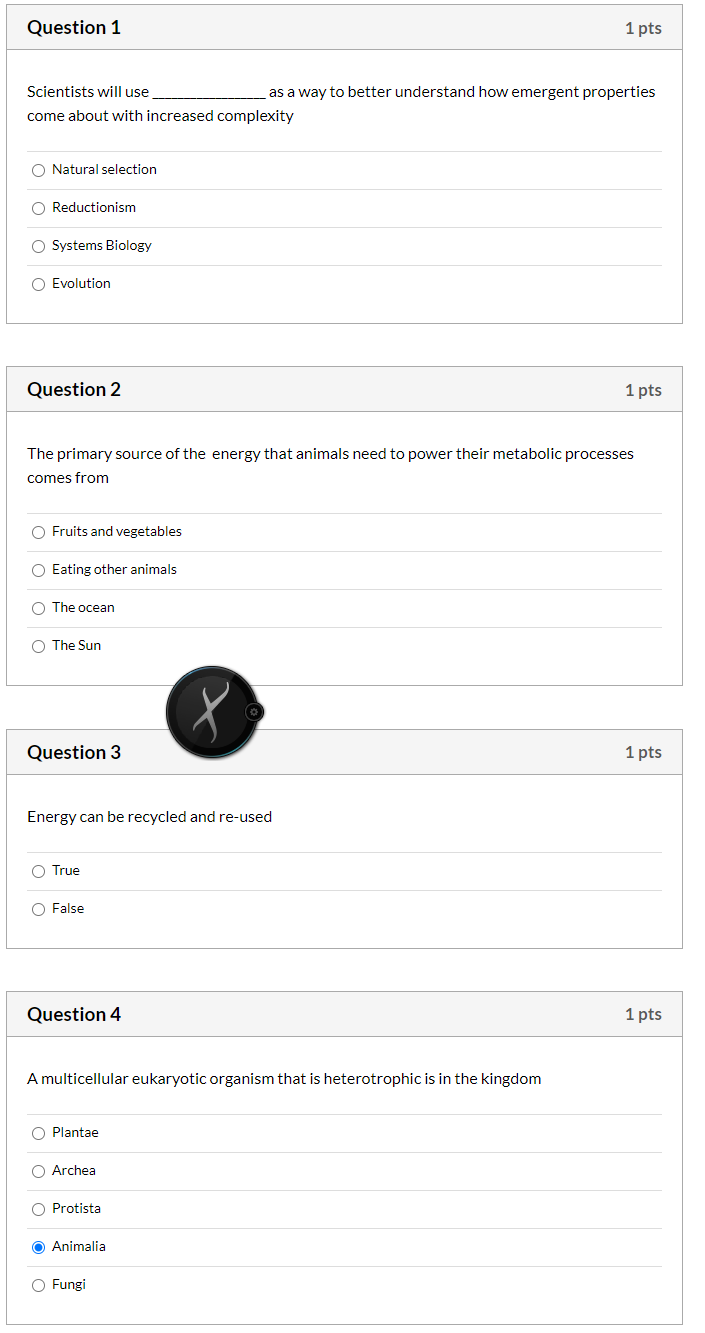 Solved Question 1 1 pts Scientists will use as a way to | Chegg.com