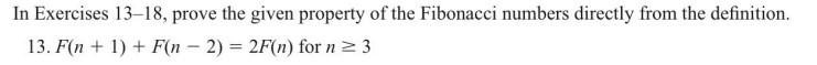 Solved In Exercises 13-18, Prove The Given Property Of The | Chegg.com