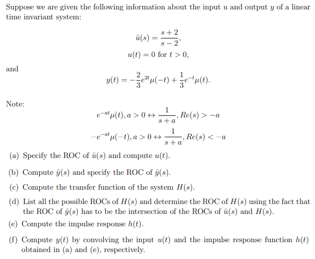 Solved Suppose We Are Given The Following Information About Chegg Com