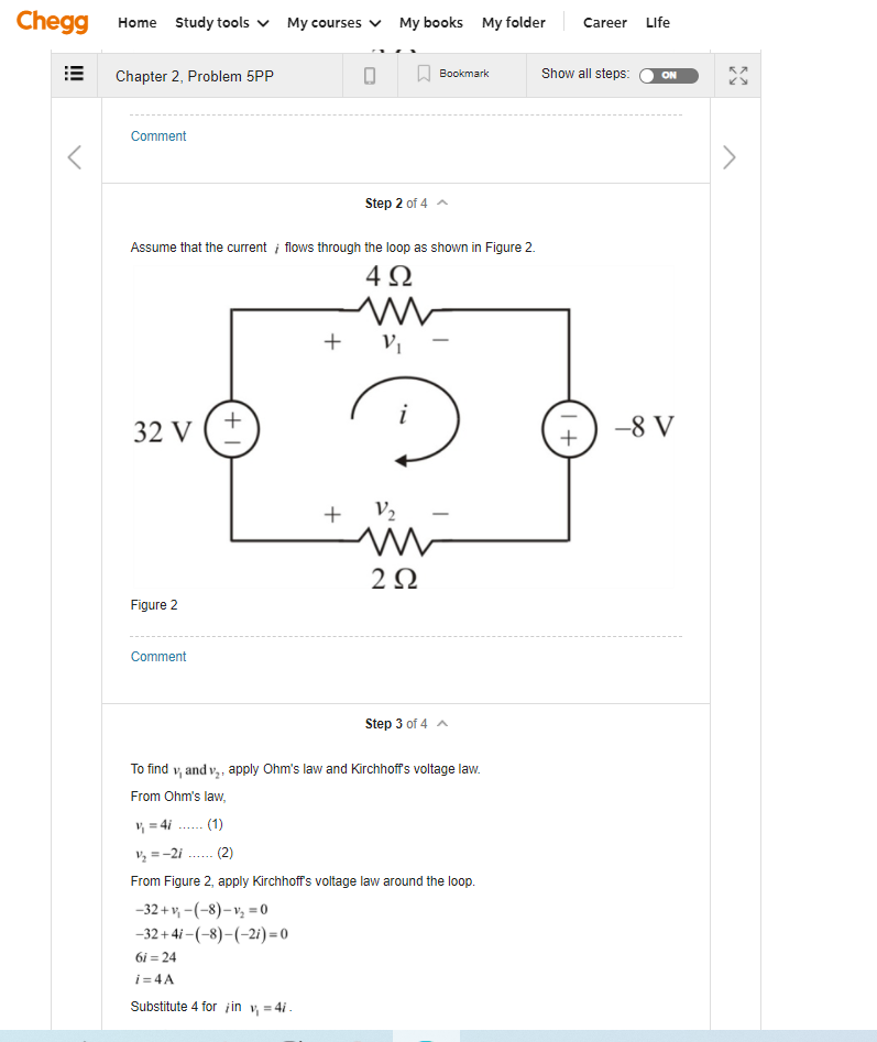 Solved Chegg Home Study Tools