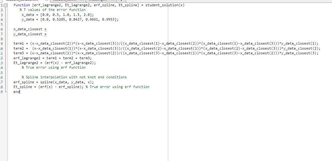 Solved I need to create two vectors named x_data_closest and | Chegg.com