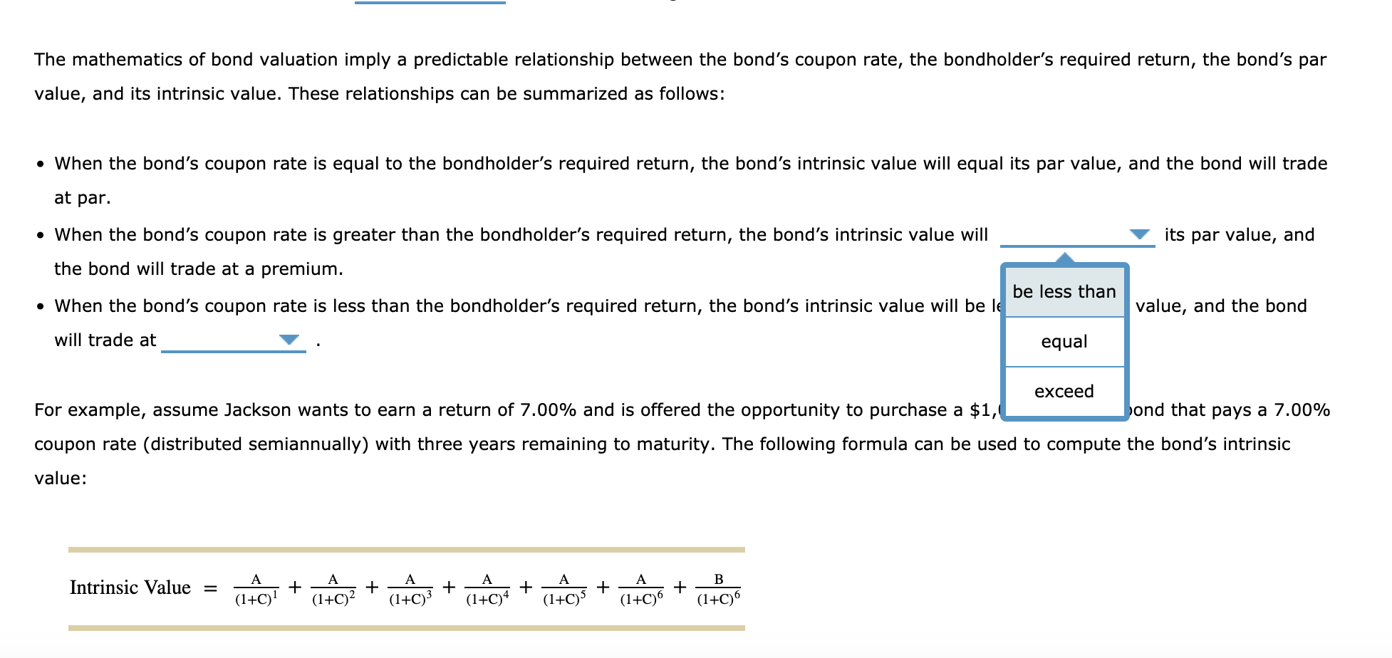 Solved 4. Bond valuation The process of bond valuation is | Chegg.com