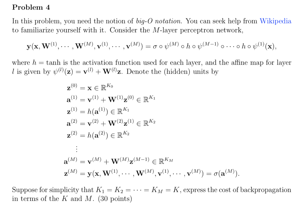 Problem 4 In This Problem You Need The Notion Of Chegg Com