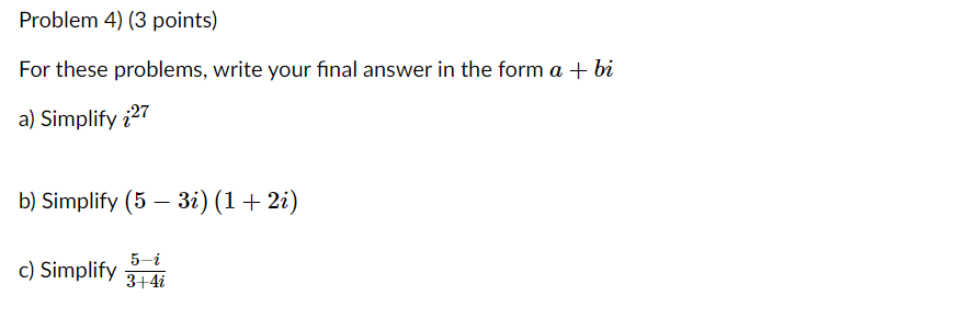 solved-problem-4-3-points-for-these-problems-write-your-chegg