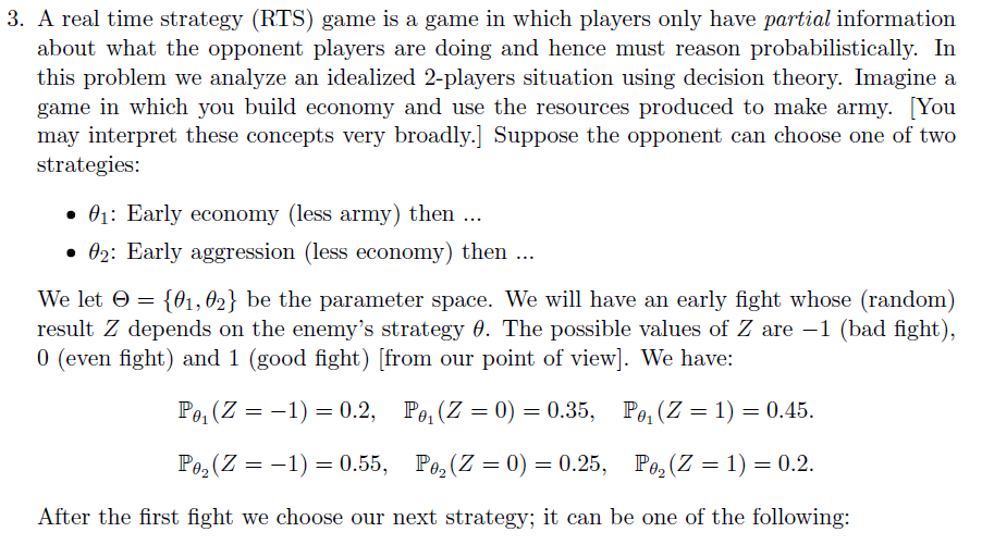 Solved A real time strategy (RTS) game is a game in which | Chegg.com