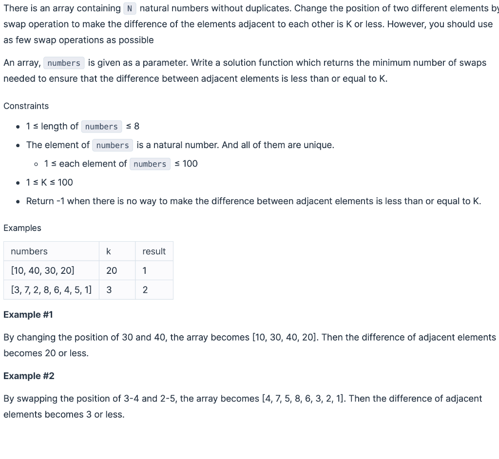 Solved There is an array containing N natural numbers | Chegg.com