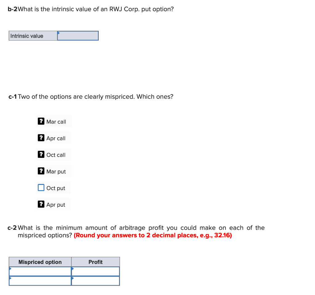 Solved Use The Option Quote Information Shown Here To Ans Chegg Com