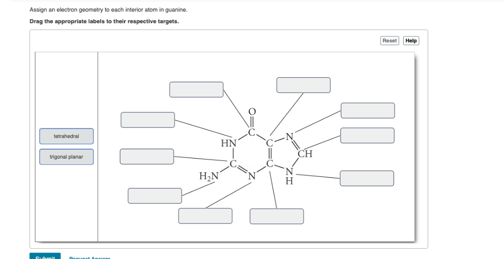 Solved Assign an electron geometry to each interior atom in | Chegg.com