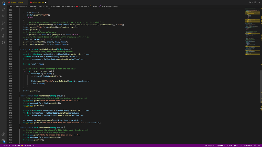 Huffman Coding - 100 course points The purpose of | Chegg.com