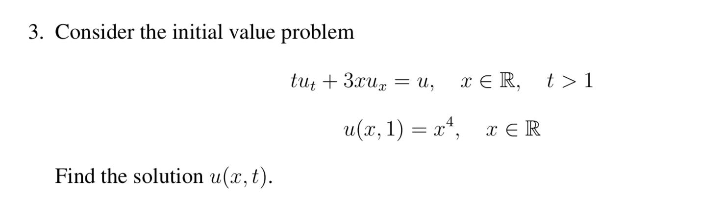 Solved 3. Consider the initial value problem | Chegg.com