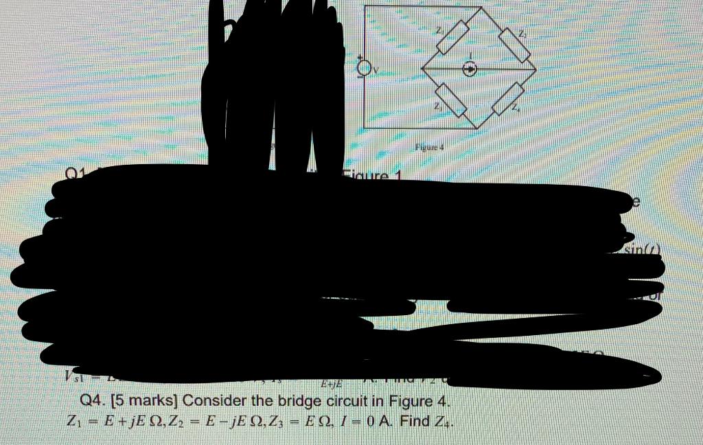 Solved Figure are 1 TEZE Q4. [5 marks] Consider the bridge | Chegg.com