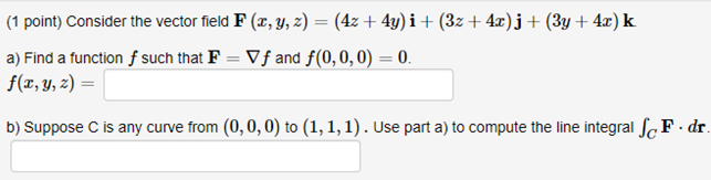 Solved 11) Consider The Vector Field | Chegg.com