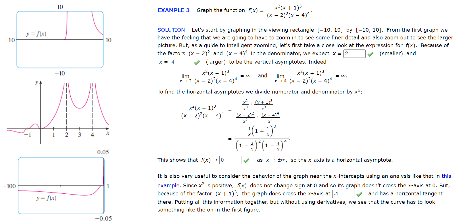 Solved 10 Example 3 Graph The Function F X X2 X 1 3 X Chegg Com