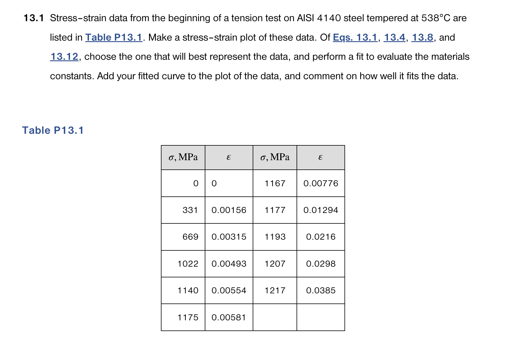 (13.4) σ=Eεσ=(1−δ)σo+δEε(σ≤σo)(σ≥σo) It is sometimes | Chegg.com