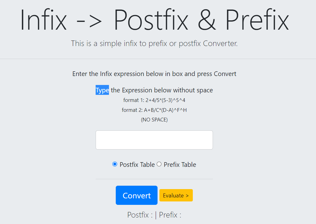 Solved Infix -> Postfix \& Prefix | Chegg.com