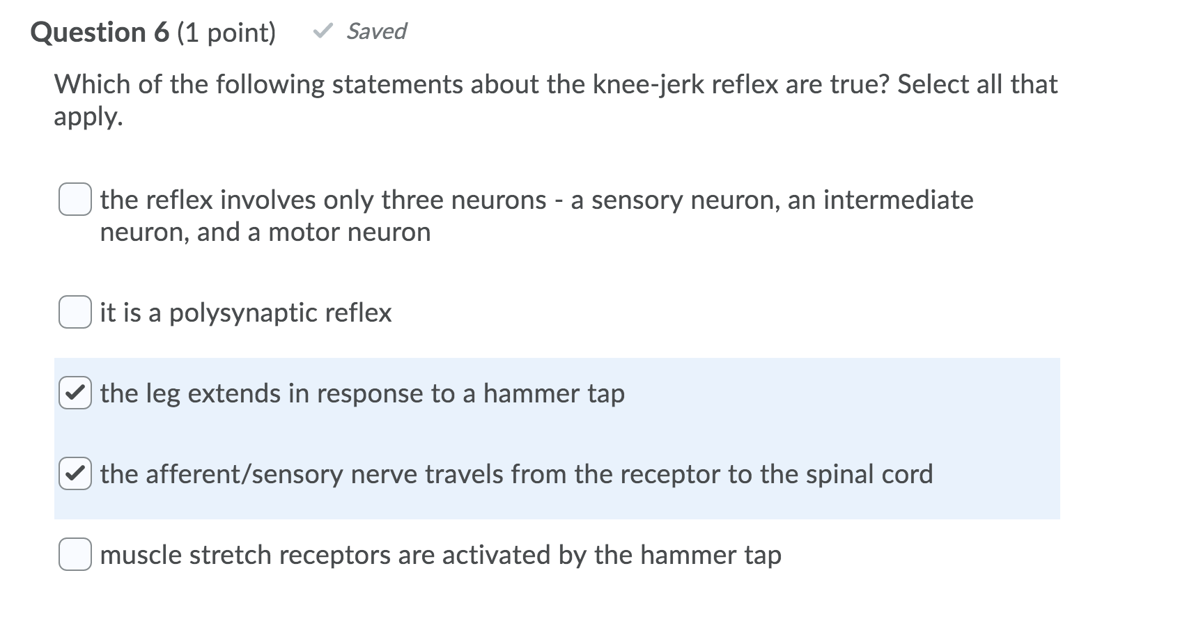 Solved Question 6 (1 Point) Saved Which Of The Following | Chegg.com Solved Question 6 (1 Point) Saved Which Of The Following | Chegg.com